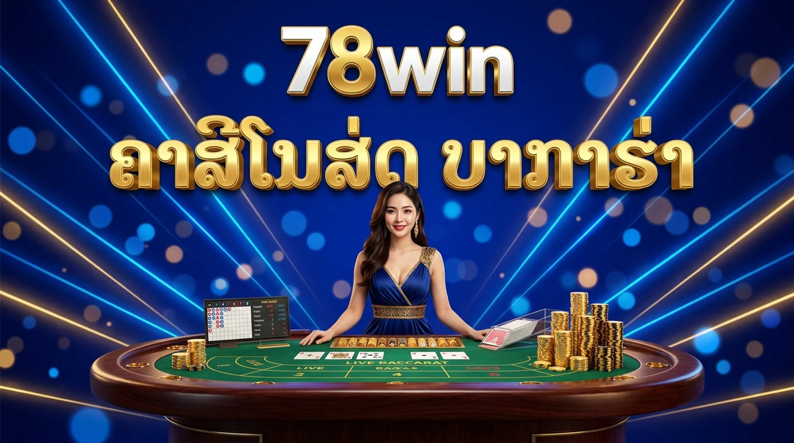 ບາກາຣ່າ ແລະ Live Casino ທີ່ 78win: ກົດ ກົນລະຍຸດ ຄ່າຍດີ
