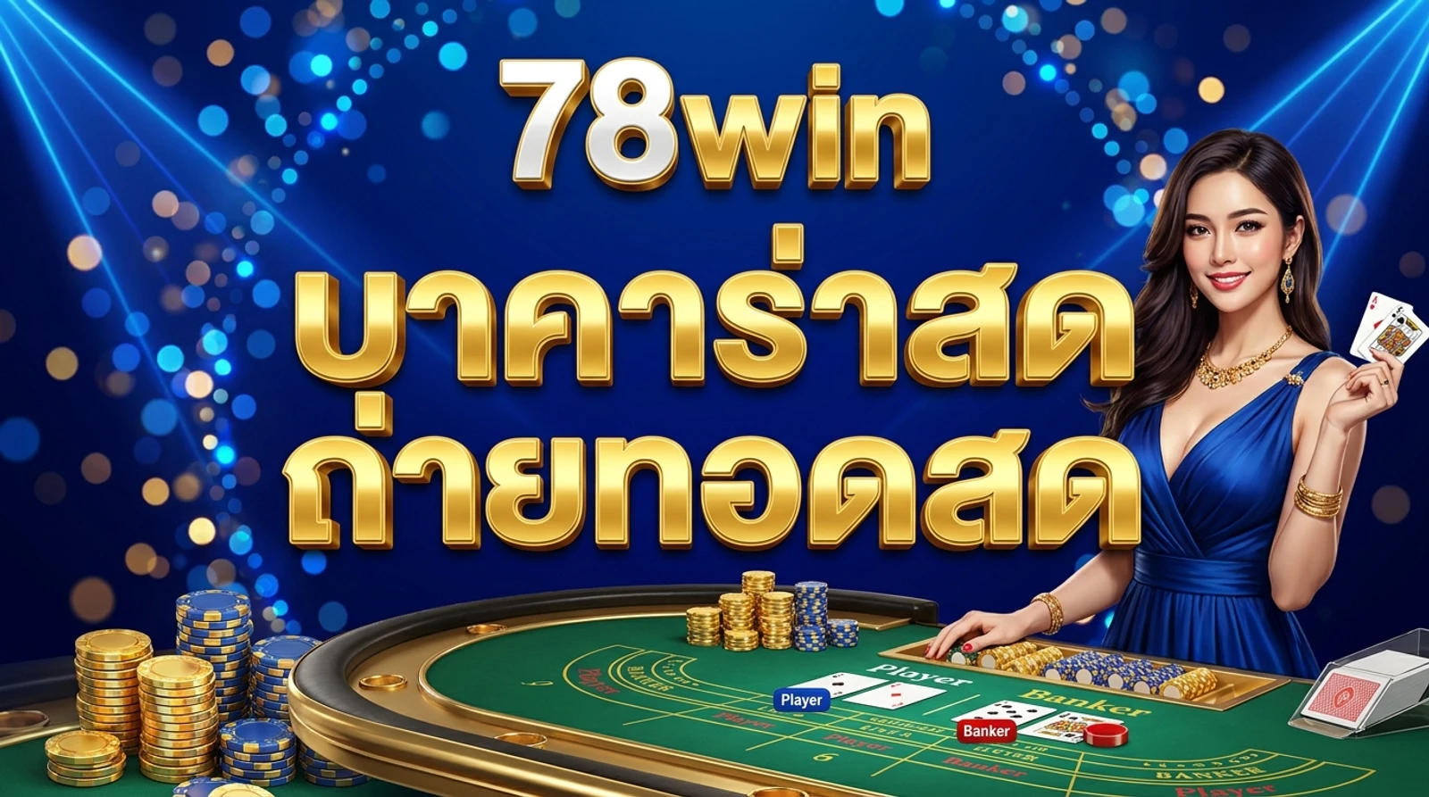 บาคาร่าออนไลน์ & คาสิโนสด เล่นยังไงให้ชนะ | 78win