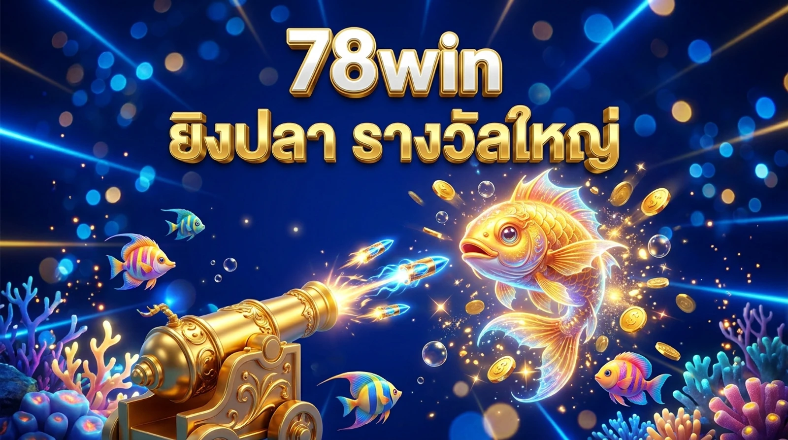 เกมยิงปลาออนไลน์ เล่นยังไงให้ได้เงิน รวมเทคนิค | 78win